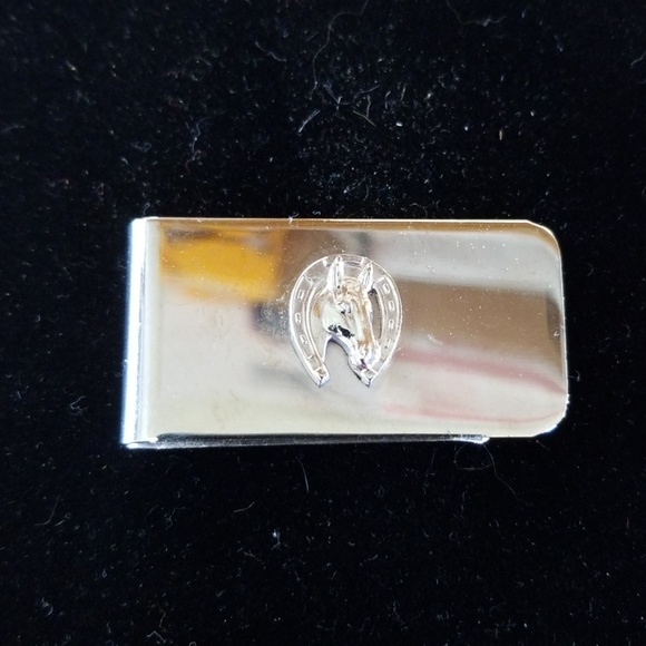 Other - Horse/horseshoe silvertone money clip